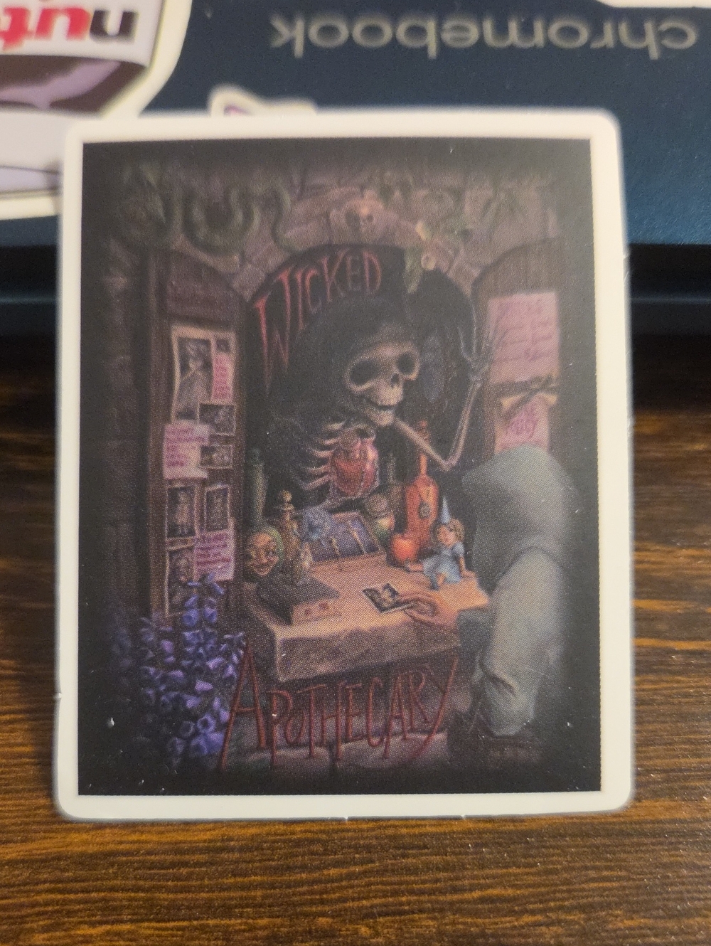 Wicked Apothecary Gothic Sticker
